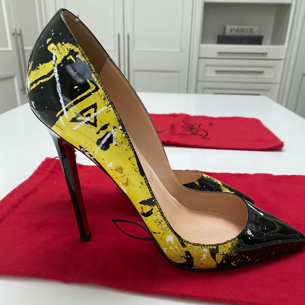 Christian Louboutin Graffiti 120mm So Kate Heels